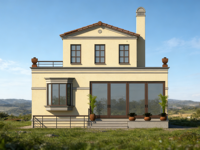 Villa préfabriquée moderne personnalisée en LGS, résistante aux cyclones, construction rapide, immeuble d'appartements à ossature en acier haute résistance, investissement de qualité pour la maison