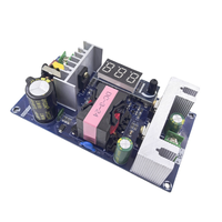 Alimentation à découpage réglable 150W 24V 6A 100-220VAC à 3-24V DC avec carte de module d'alimentation à affichage numérique à cadre ouvert