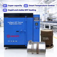 Équipement de régénération thermique DPF commercial, régénérateur intelligent de filtre à gasoil pour applications camions, bus, marine, rail