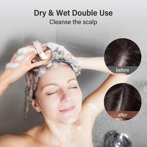 Cepillo Masajeador Eléctrico Impermeable para Cuero Cabelludo con Luz Roja para el Crecimiento del Cabello, Venta al por Mayor - Product Image 4
