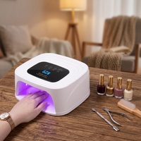 Nouveaux produits, instrument de manucure de haute qualité, lampe à ongles UV LED, utilisation en salon, ensemble de soins des ongles portable en matériau ABS, vernis à ongles en gel