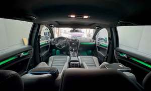 ICarsin para Volkswagen VW Golf 7/7.5 2014-2020 LHD/RHD, Kit de Actualización de Iluminación Interior Automática con Luz Ambiental Sinfónica, Accesorios para Automóviles - Product Image 4