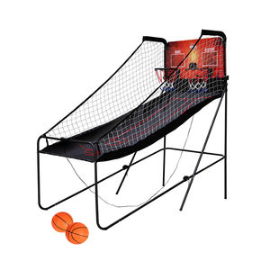 Jeu <span class=keywords><strong>de</strong></span> <span class=keywords><strong>basket</strong></span>-ball portable d'intérieur à double marqueur électrique avec panneau <span class=keywords><strong>de</strong></span> score, ensemble <span class=keywords><strong>de</strong></span> paniers <span class=keywords><strong>de</strong></span> <span class=keywords><strong>basket</strong></span>-ball, jouet d'entraînement <span class=keywords><strong>pour</strong></span> enfants - Product Image 1