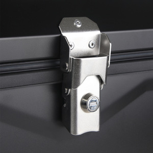 Bauletto <span class=keywords><strong>Posteriore</strong></span> da <span class=keywords><strong>Moto</strong></span> in Lega di Alluminio con Design a X in Rilievo, <span class=keywords><strong>Borsa</strong></span> da <span class=keywords><strong>Moto</strong></span> 45L, 55L, 65L, 80L - Product Image 5