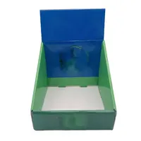 Komplette Produktions linie Custom Printed Cardboard Counter Display Boxen Für Brettspiel Display Box