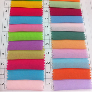 100% <span class=keywords><strong>Polyester</strong></span> Crepe Voan Lộn Xộn Vải Đồng Bằng Nhuộm Và Thân Thiện Với Môi Chống Tĩnh Điện Và Căng Dệt Và In Cho Đám Cưới - Product Image 4