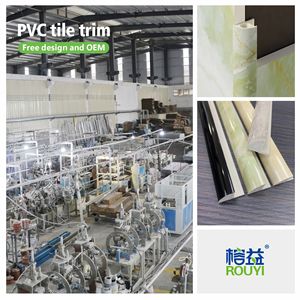 Perfil de Esquina para Azulejos de <span class=keywords><strong>Vinilo</strong></span> de 2.5M Personalizado de Fábrica, Muestra Gratuita, Perfil de Borde de Plástico PVC para Azulejos Cerámicos - Product Image 6