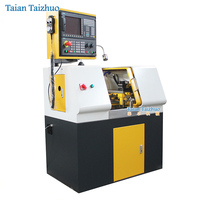 Best Selling Hobby Mini Cnc Draaibank Machine TZ210 Eenvoudige Bediening Bench Cnc Draaibank