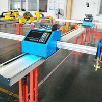 Machine de découpe plasma CNC compacte de bureau 55A, modèles 1530/1630/1215, rapide, 6-12 mm, haute productivité, moteur à engrenages, pour tôles