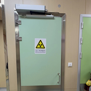 Porte automatique industrielle de haute qualité, blindée contre les radiations, pour salle de <span class=keywords><strong>radiologie</strong></span> / <span class=keywords><strong>médecine</strong></span> nucléaire / IRM - Product Image 1