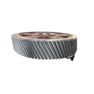 Fabricación directa de piezas de horno rotatorio de gran tamaño giratorio de módulo grande engranaje cónico 42CrMo - Product Image 1