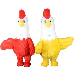 Personalizado divertido dibujos animados adulto Anime Animal <span class=keywords><strong>traje</strong></span> inflable pollo mascota casco para fiestas <span class=keywords><strong>de</strong></span> Cosplay para Halloween Navidad - Product Image 5