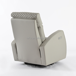 swivel glider modern living room furniture electronic power <b>recliner</b> nursery rocking chair wiht USB port - Product Image 5