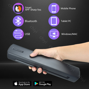 ポータブル<span class=keywords><strong>A4</strong></span>サーマルプリンター 小型タトゥーコピー機 iOS/Android対応 工場在庫品 - Product Image 2