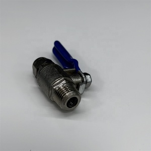 Tank Tee Kogelkraan Water Zuivere Filter Kraan 3/4 "Vrouwelijke Draad Push In Snel Aansluiten Aquarium Water Ro Omgekeerde Osmose Schakelaar - Product Image 6