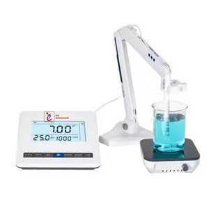 เครื่องวัดค่า pH mV สำหรับใช้ในห้องปฏิบัติการ พร้อมหน้าจอ LCD ขนาดใหญ่ วัดค่าได้ต่อเนื่อง รองรับการทดสอบค่า 0.01 pH  รับผลิตแบบ OEM ODM - Product Image 2