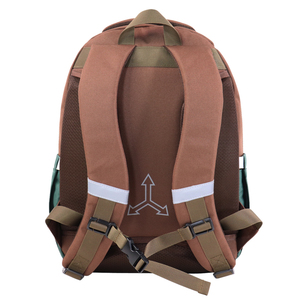 Fashion Student <b>Backpack</b> 15 Inches Softback with Multiple Pockets and Zipper Closure Unisex Daypack - Product Image 6