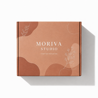 Boîtes d'expédition en carton ondulé personnalisées avec logo imprimé, boîtes cadeaux pliables en papier noir, emballages d'expédition personnalisés en gros