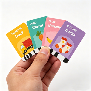 Manufacturer Custom Design Printing Board Game Vietnam Factory Multi Player Funny Words Memory Card Game Listening For Kids - Product Image 3