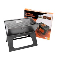 Gril à propane américain d'extérieur portable en forme de X, grand épais et pliable pour la maison, le jardin, le barbecue, le métal.