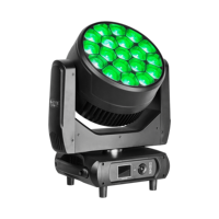 K15 19X40W B-eye Led Lampu Kepala Bergerak RGBW 4in1 Pixel Zoom Beam Wash Pro Hiburan Pencahayaan Panggung untuk Konser
