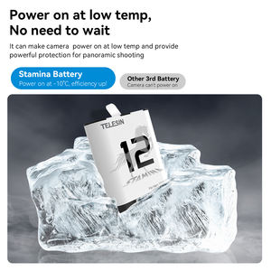 Boîte de chargeur portable <span class=keywords><strong>Telesin</strong></span> <span class=keywords><strong>Gopro</strong></span> à 3 emplacements avec 2 batteries Stamina pour <span class=keywords><strong>GoPro</strong></span> Hero9/10/11/12 - Product Image 3