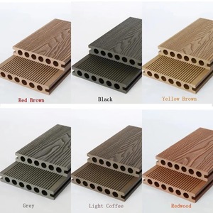 Campione gratuito 140*25mm colore Teak antiscivolo impermeabile resistente UV liscio Click 23mm 25mm pavimento in legno composito per esterni in rovere - Product Image 2