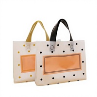 Sacs cadeaux pour vêtements pour femmes et enfants, emballages en plastique PE avec motif à pois pour boissons et cosmétiques