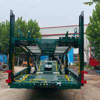 Semi-remorque porte-voitures de type européen à 3 essieux pour les fabricants de véhicules et les prestataires de services de transport de véhicules