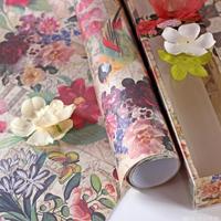 Tapis en papier parfumé de luxe pour tiroirs et étagères de placard, anti-poussière, pour la maison
