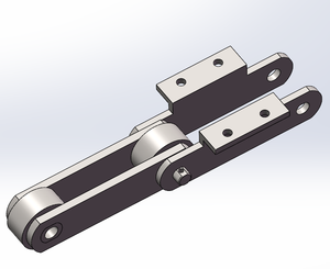 Cadena de oruga de acero aleado de nuevo diseño <span class=keywords><strong>TAOBO</strong></span> EQUIPMENT, piezas de motor diésel para excavadora y grúa, zapata de goma, Shandong, 1 año de garantía - Product Image 3