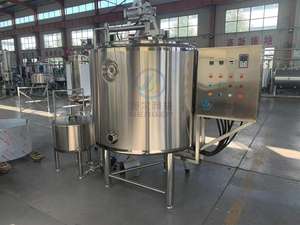 Cuve à fromage électrique de 500 litres à haute productivité pour ligne de production laitière - Product Image 4