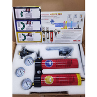 Pistol Semprot Airless Pneumatik 2-Tahap FILTRY LAKIERNICZE POWIETRZA untuk Kabin Cat ITALCO
