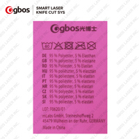 GBOS Pakaian Dalam Mini Portabel Kecil Murah 3W 5W, Tanda Pencuci Kain Pita Elastis Mesin Cetak Tanda Ukiran Laser UV