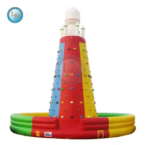 <span class=keywords><strong>Jeux</strong></span> sportifs interactifs pour enfants, tour, mur d'escalade gonflable, matériau PVC, jeu de montagne d'escalade gonflable à vendre - Product Image 4