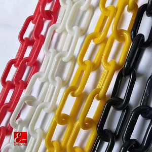 Chaîne à maillons en <span class=keywords><strong>plastique</strong></span> 6mm/8mm/10mm, avertissement routier, sécurité routière, circulation, rouleau en <span class=keywords><strong>plastique</strong></span>, chaîne décorative - Product Image 4