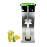 Machine à jus de citron entièrement automatique 220V, presse-fruits, machine à glace pilée 380W pour les salons de thé