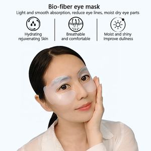 Maschera per <span class=keywords><strong>Occhi</strong></span> in Fogli di Bio Cellulosa con Infusione di Tè Verde, Alghe e Cocco, Idratazione Profonda, Anti-Gonfiore, Anti-Età per Donne, Guangdong - Product Image 6