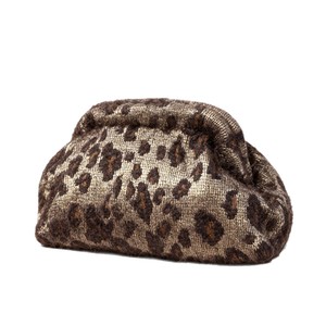 Borsa Clutch Vintage 2026 con Stampa Leopardata, Morbida e Plissettata, Grande Capacità, Multifunzionale, Portatile, Stile Retrò - Product Image 5