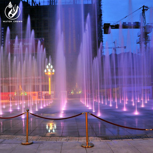 <span class=keywords><strong>Fuente</strong></span> Seca Comercial de Acero Inoxidable Moderna y Personalizable de Alta Calidad para Exteriores con Decoración Única de Corona de Agua - Product Image 5