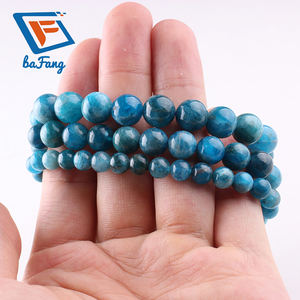 Bracelet de perles de pierres précieuses naturelles 6 8 10mm Bracelets extensibles en perles de pierre en vrac pour hommes femmes - Product Image 3