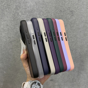 <span class=keywords><strong>Cover</strong></span> per cellulare magnetica trasparente in acrilico opaco sottile per <span class=keywords><strong>iPhone</strong></span> 16e 15 14 13 12 <span class=keywords><strong>11</strong></span> 16 17 <span class=keywords><strong>Cover</strong></span> <span class=keywords><strong>Max</strong></span> custodia <span class=keywords><strong>nera</strong></span> opaca - Product Image 4