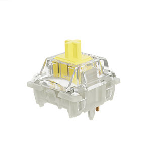 Interrupteur mécanique <span class=keywords><strong>GATERON</strong></span> KS-9 Silent 2.0 à 5 broches, transparent rouge jaune noir blanc pour clavier - Product Image 2