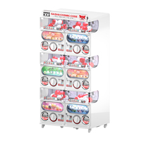 DOZIYU Cosmic Code VI Distributeur de capsules multi-boîtes pour jouets Gacha, acceptant jetons, pièces, codes QR et cartes de crédit