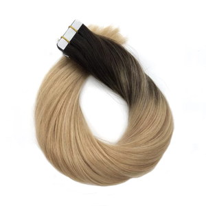 Jasmine Beauty Wholesale European <b>Russian</b> Mongolian Tape in Hair Extensions, Double Drawn Full Cuticle Remy Tape Ins Human Hair - Product Image 4
