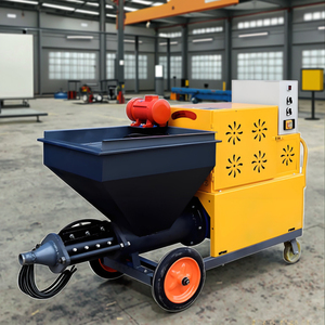 Gran demanda por la pulverizadora de mortero de construcción más vendida, eficiente, con bomba de calidad y componentes principales del motor - Product Image 6