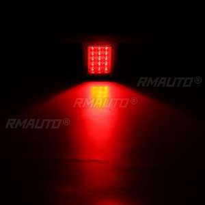 New Rear Lip Chin Spoiler Bumper Body Kits W/ <b>Led</b> Brake <b>Light</b> for BMW E90 E91 M Sport 2005-2012 Rear Bumper Splitter <b>Diffuser</b> - Product Image 6