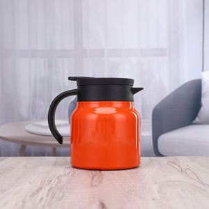 Modern Design 1000Ml Stainless Steel Insulated Stew <b>Pot</b> Vacuum Flask Bottle <b>Tea</b> Brewing Simmering With Lid for Travel - Product Image 5