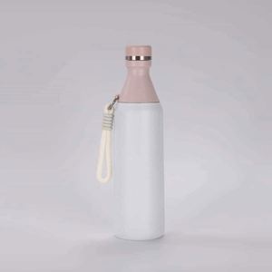 Taza de Café Simple de Acero Inoxidable 304, Termo Portátil para Auto, Regalo de Oficina, Taza para Dos Bebidas - Product Image 3