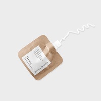 Recharge recyclable PCR écologique imprimée personnalisée Sacs de liquide en papier kraft de qualité alimentaire avec bec verseur pour les boissons